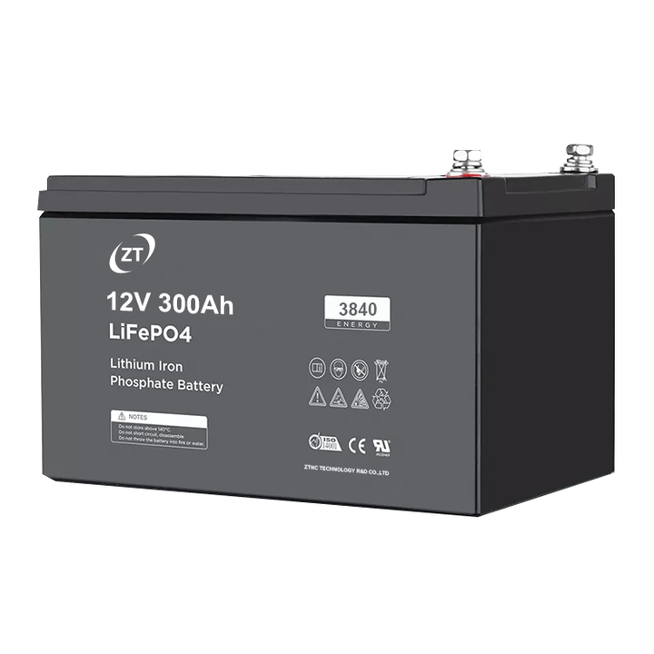 Solar Battery Lithium Ion 12V 300Ah Rechargeable Lithium Ion